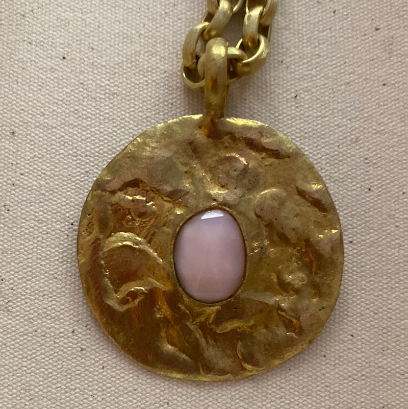 Medallion with Peruvian Opal