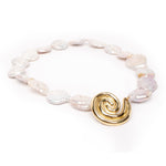 Pearls Choker with Nautilus 