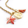 Red Starfish Pendant