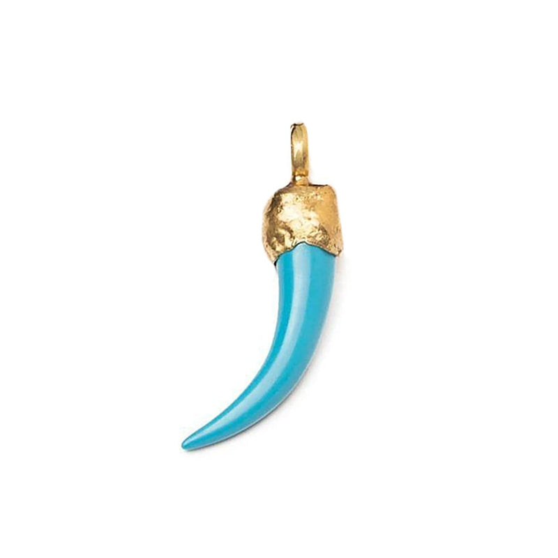 Turquoise Tusk pendant